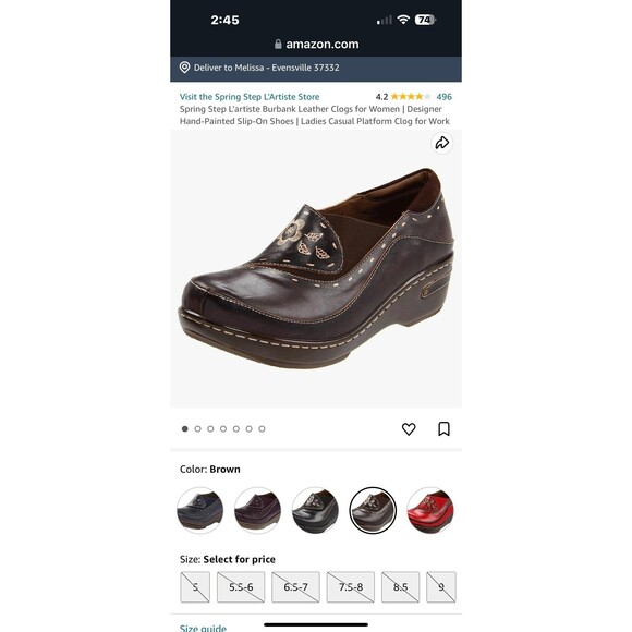 L’artiste BURBANK Clog size 37 - Picture 1 of 10
